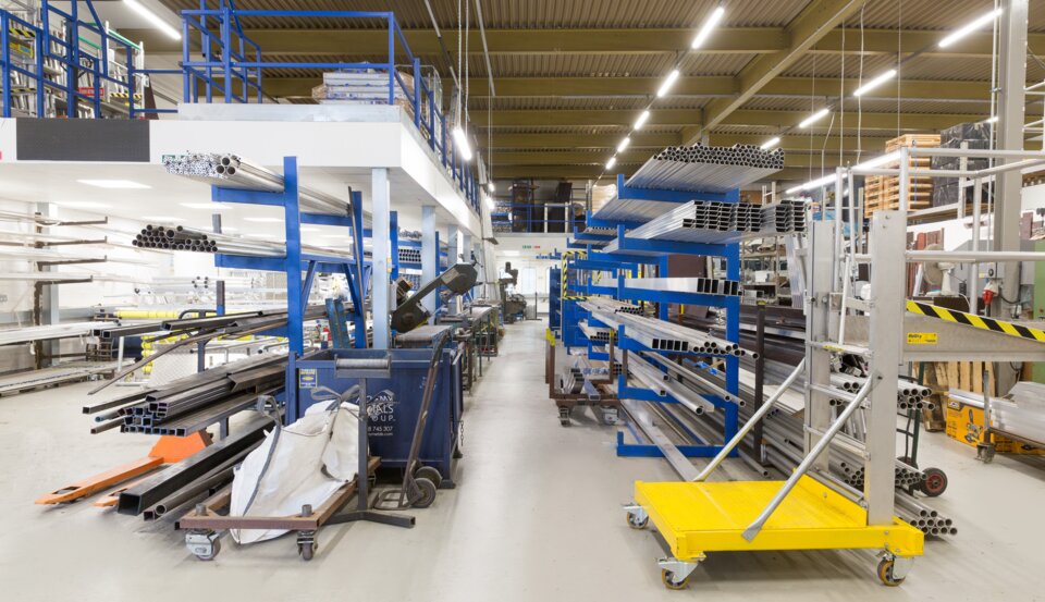 New LED warehouse lighting for Ability International LTD